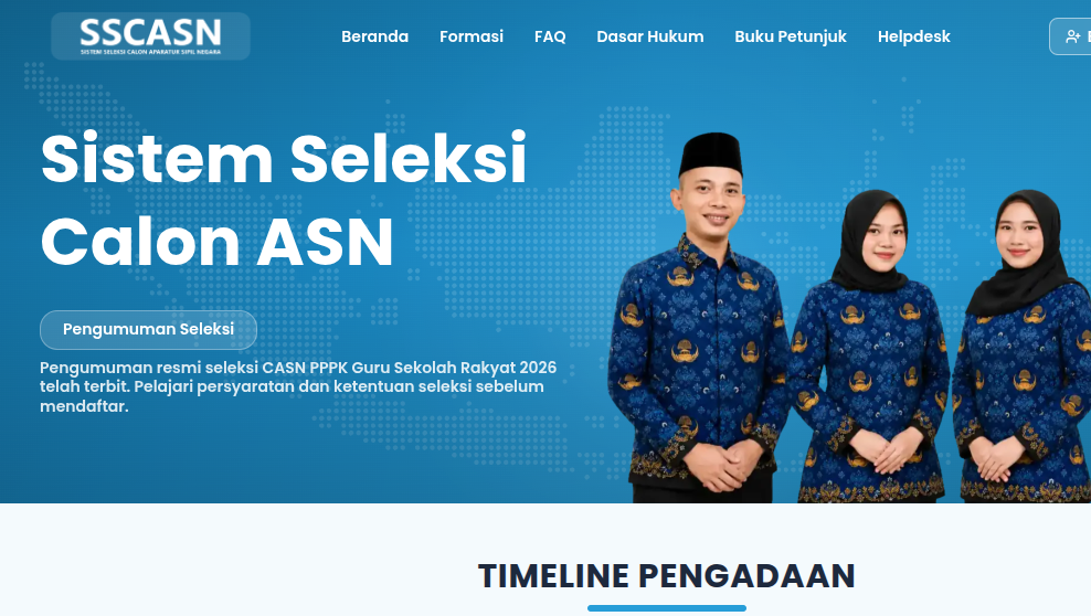 Panduan Lengkap Membuat Akun SSCASN PPPK Guru 2026, Siapkan Dokumen Ini dari Sekarang